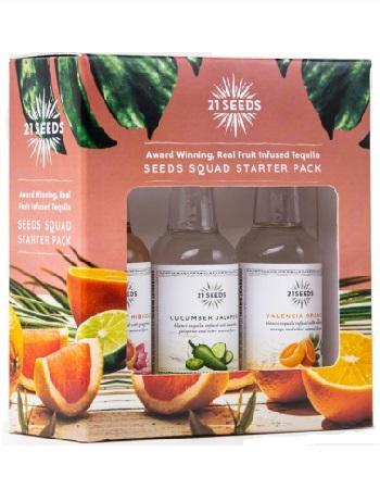 21 Seeds - Tequila Squad Variety Pack of 3 - Simcha Spirits