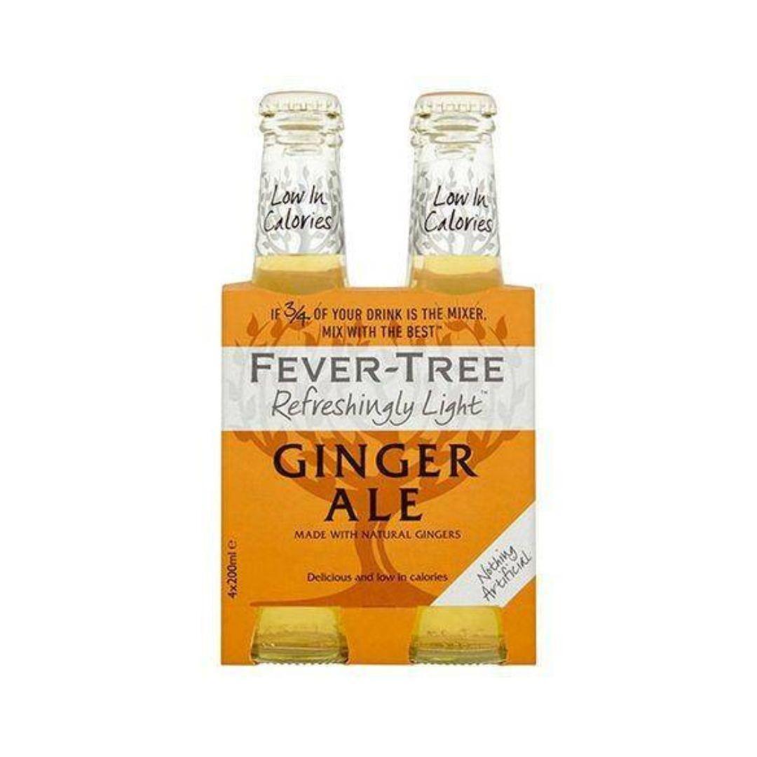 Fever Tree - Refreshing Light Ginger Ale (4 Pack)