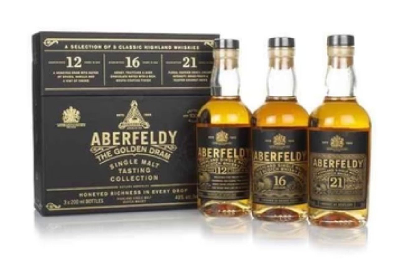 Aberfeldy - The Golden Dram Single Malt Tasting Collection - Simcha Spirits