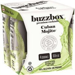 Buzzbox Premium Cocktails Cuban Mojito (4pk) - Simcha Spirits