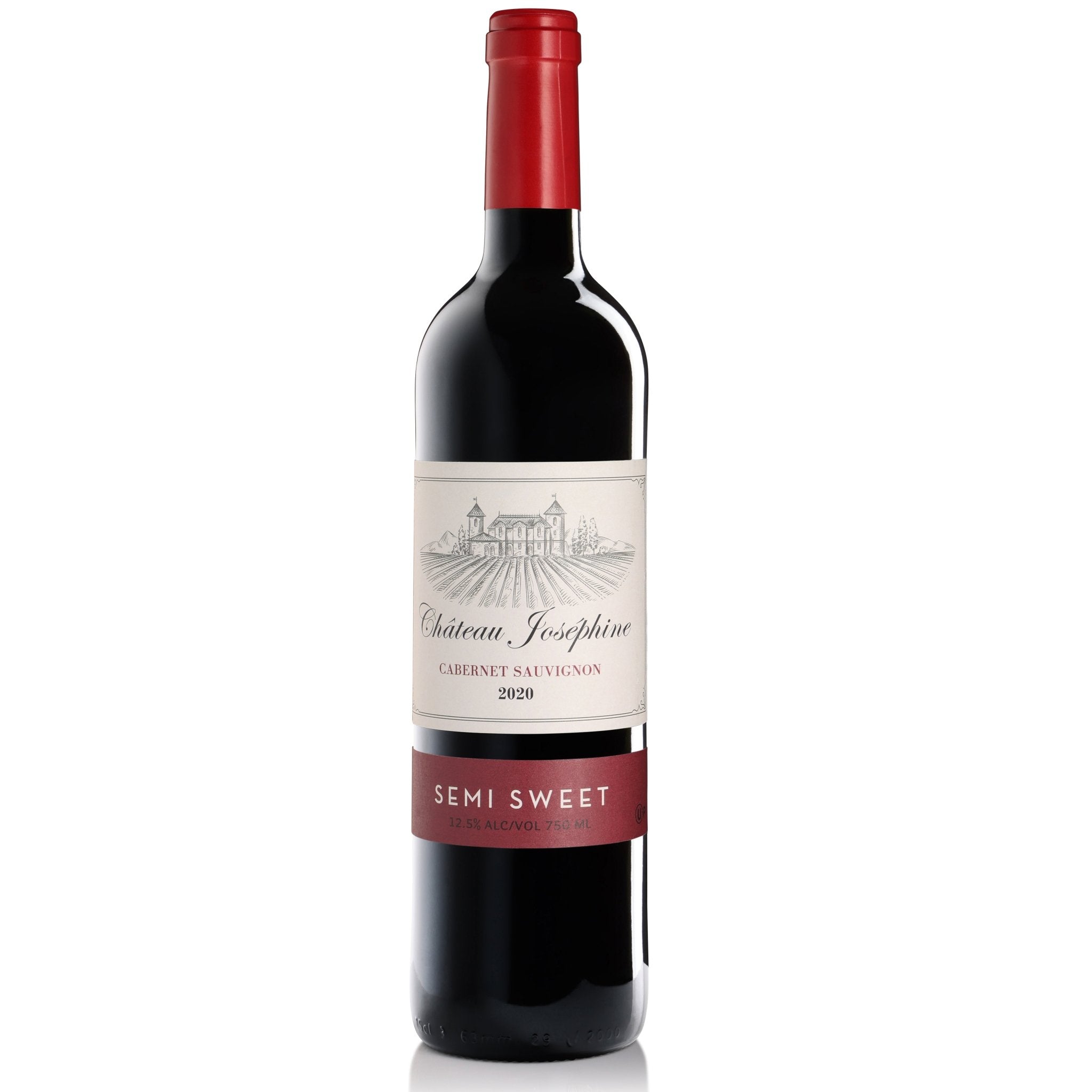 Chateau Josephine Cab Sauv Semi Sweet Red Wine - Simcha Spirits