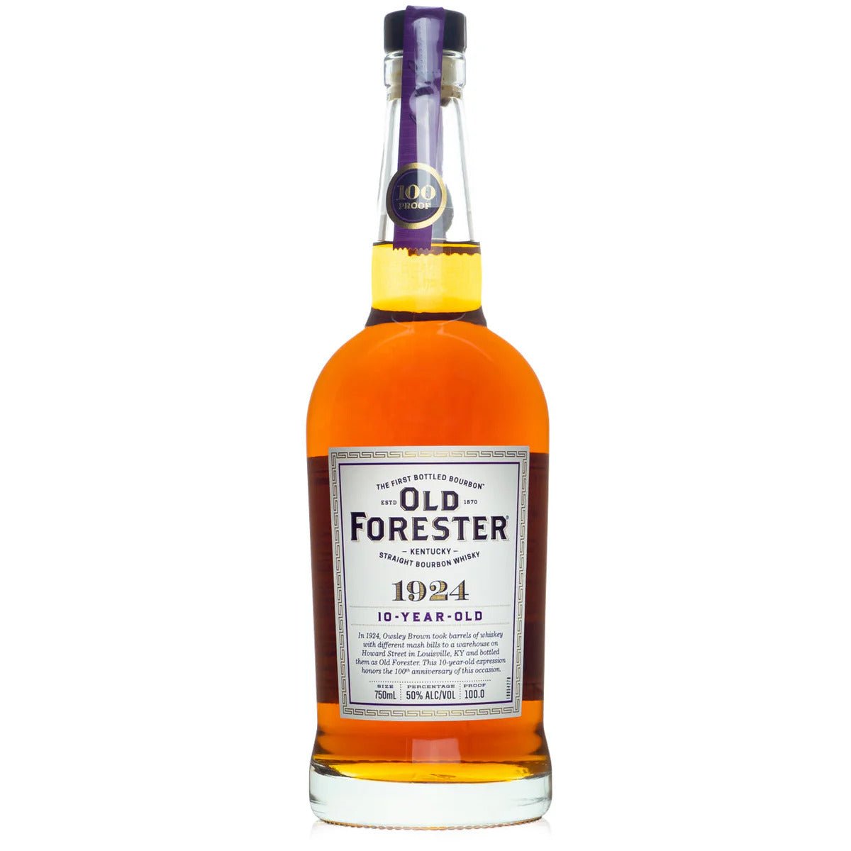 Old Forester - 1924 Bourbon Whiskey - Simcha Spirits