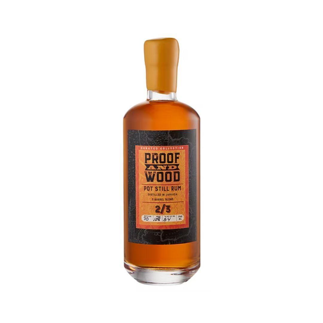 Proof and Wood - Pot Still Rum 2/3 - Simcha Spirits