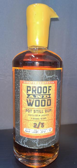 Proof and Wood - Pot Still Rum 2/3 - Simcha Spirits