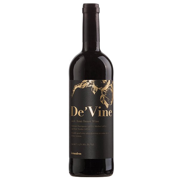 Psagot - De'Vine Semi - Sweet Red Blend Wine - Simcha Spirits