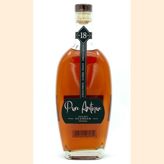 Pure Antique - Straight Bourbon Whiskey Unfiltered Barrel Proof Single Batch - Simcha Spirits